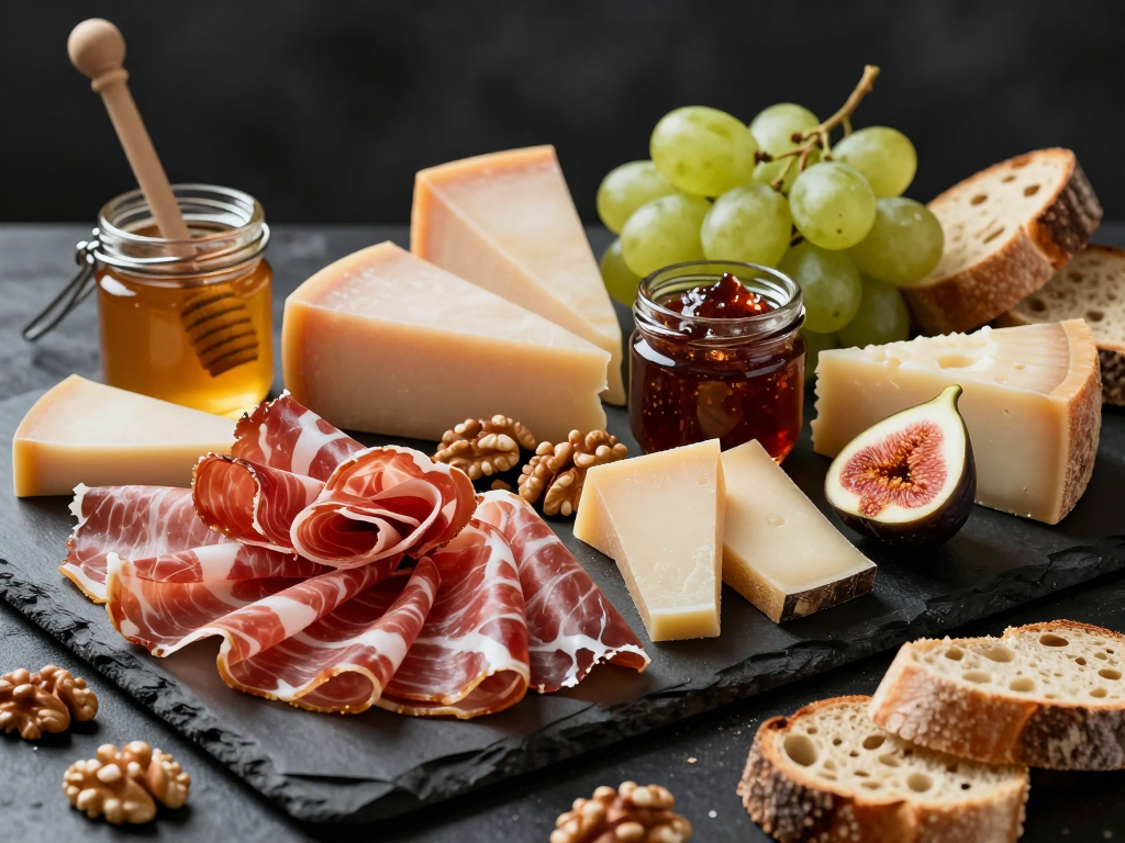 Tagliere di formaggi e salumi selezionati