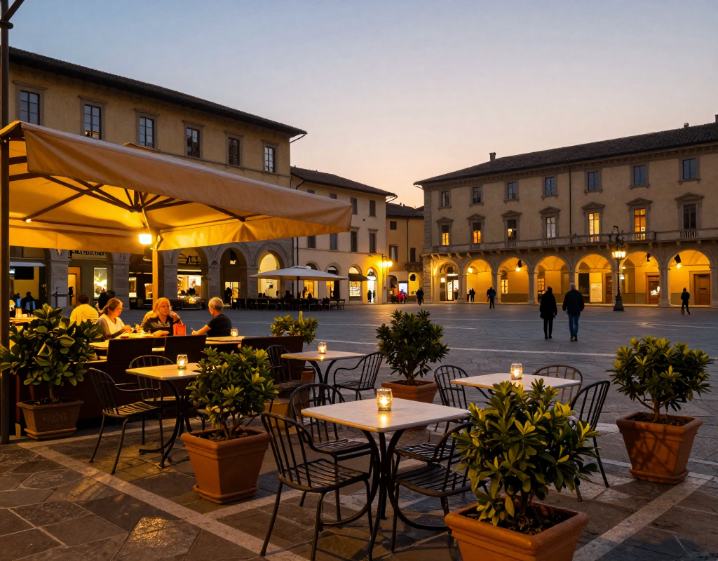 Dehors esterno in Piazza Mascheroni